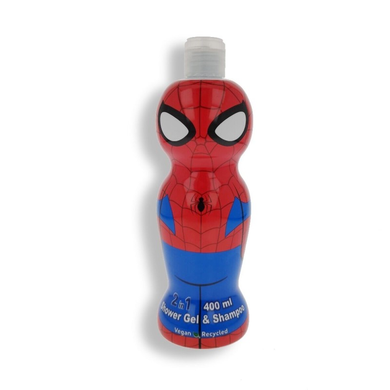 2-in-1 Gel et shampooing Air-Val Spiderman 400 ml