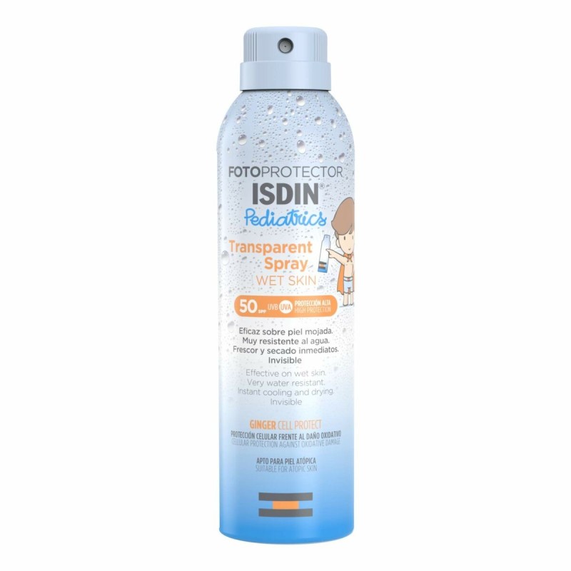 Crème Solaire pour Enfants en Spray Isdin Pediatrics Spf 50 250 ml