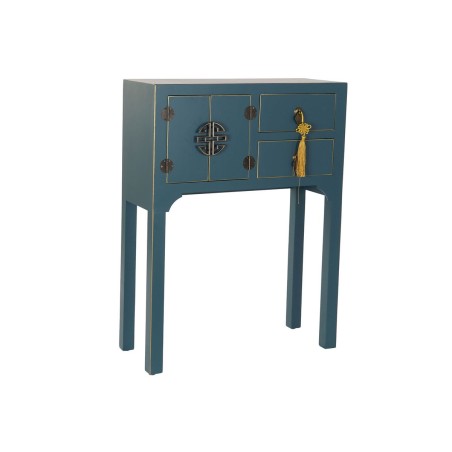 Console DKD Home Decor Sapin Bleu Bois MDF 63 x 26 x 83 cm