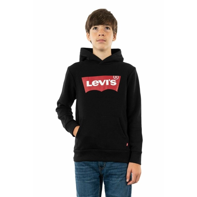 Sweat à capuche enfant Levi's 9E8778-023 Noir