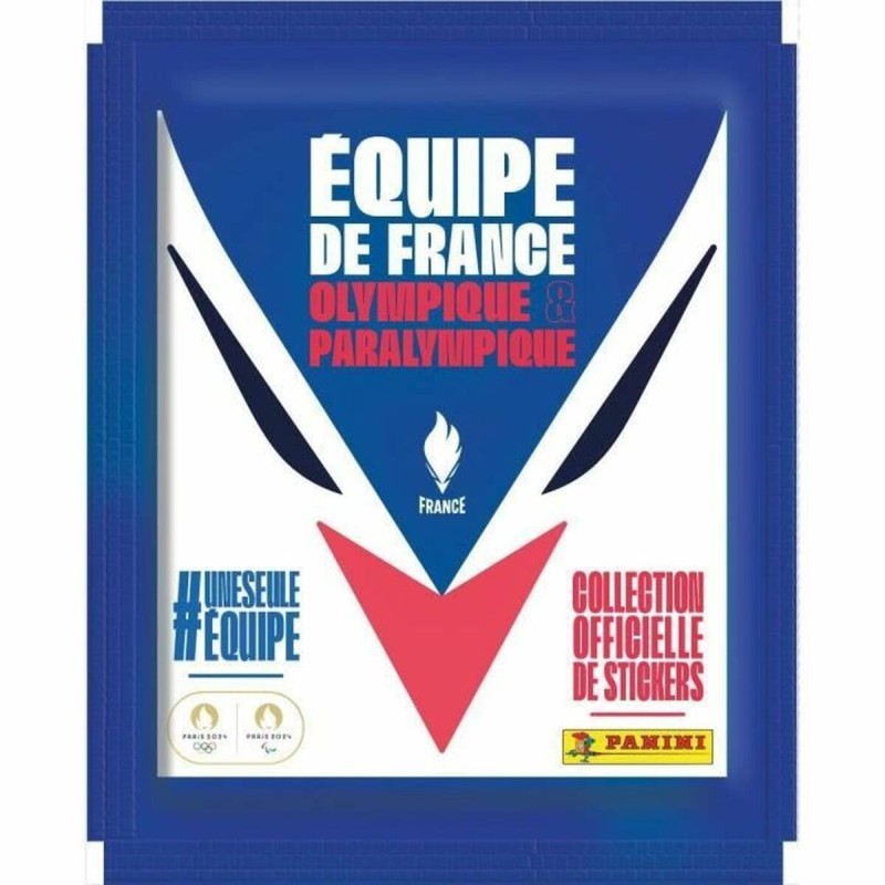 Lot d'autocollants Panini JO 2024 Equipe de France 23 Pièces