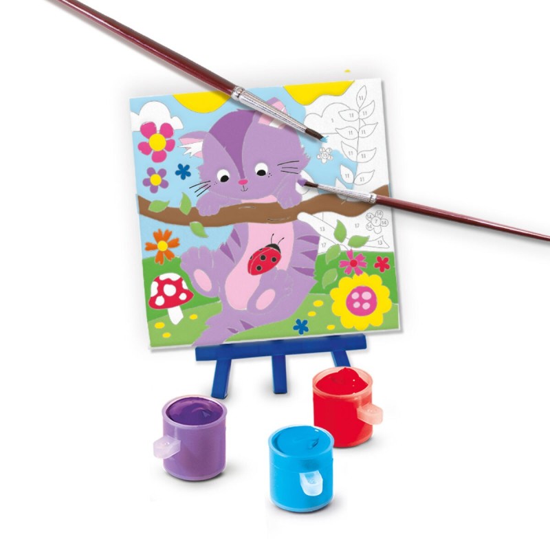 Kit de Dessin SES Creative Paint by number on canvas