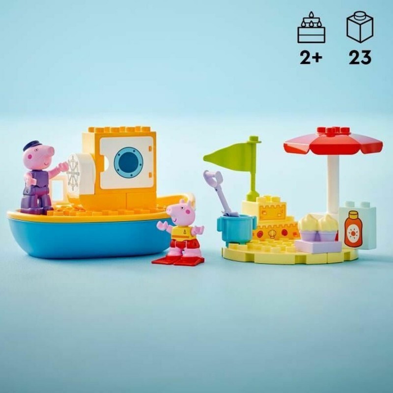 Set de construction Lego Peppa Pig's Boat Trip Multicouleur