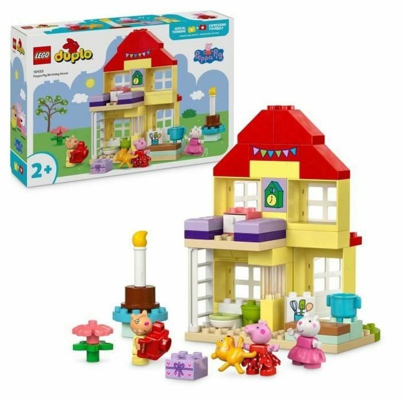 Set de construction Lego 10433 Peppa Pig's Birthday Party Multicouleur 59 Pièces