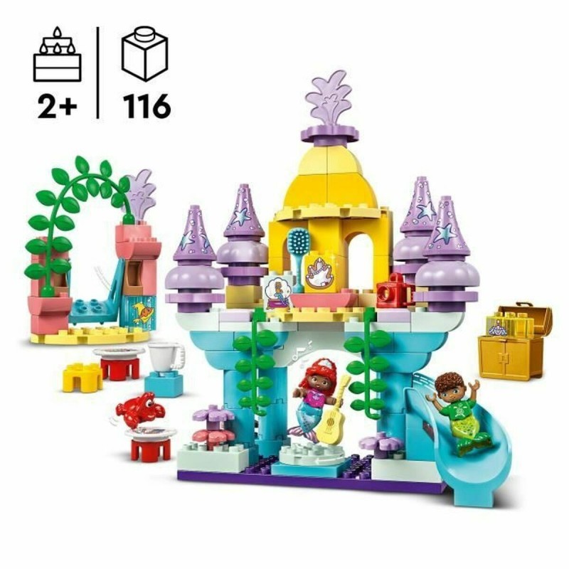 Set de construction Lego Disney 10435 Ariel's Magical Underwater Palace Multicouleur 116 Pièces