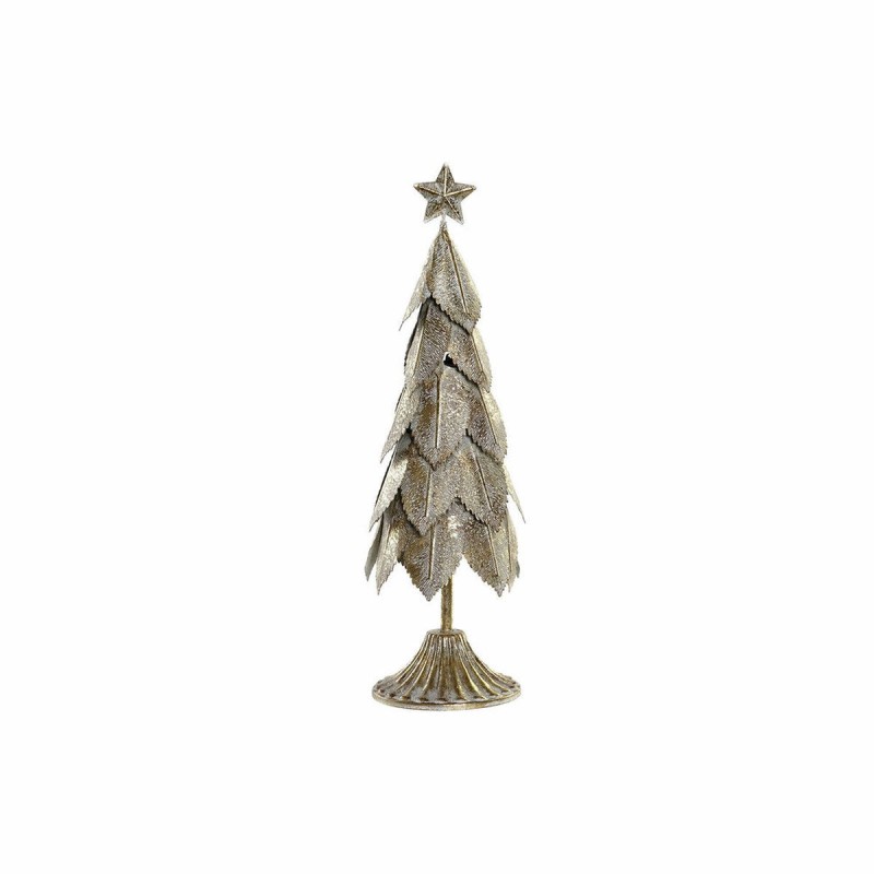 Décorations de Noël DKD Home Decor Arbre Métal (12 x 12 x 37 cm)