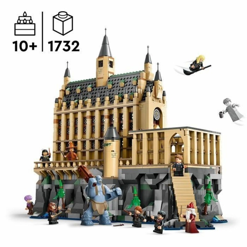 Set de construction Lego 76435 Hogwarts Castle: Great Hall Multicouleur 1732 Pièces