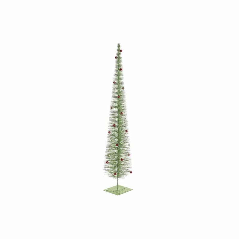 Sapin de Noël DKD Home Decor Rouge Vert Plastique 22 x 22 x 120 cm