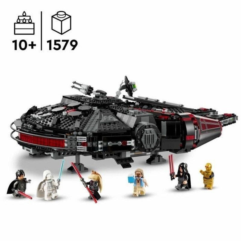 Set de construction Lego Star Wars 75389 Black Falcon Multicouleur 1579 Pièces