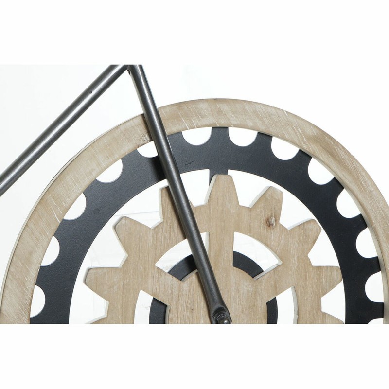 5 cm Naturel Noir Bicyclette Métal Bois MDF