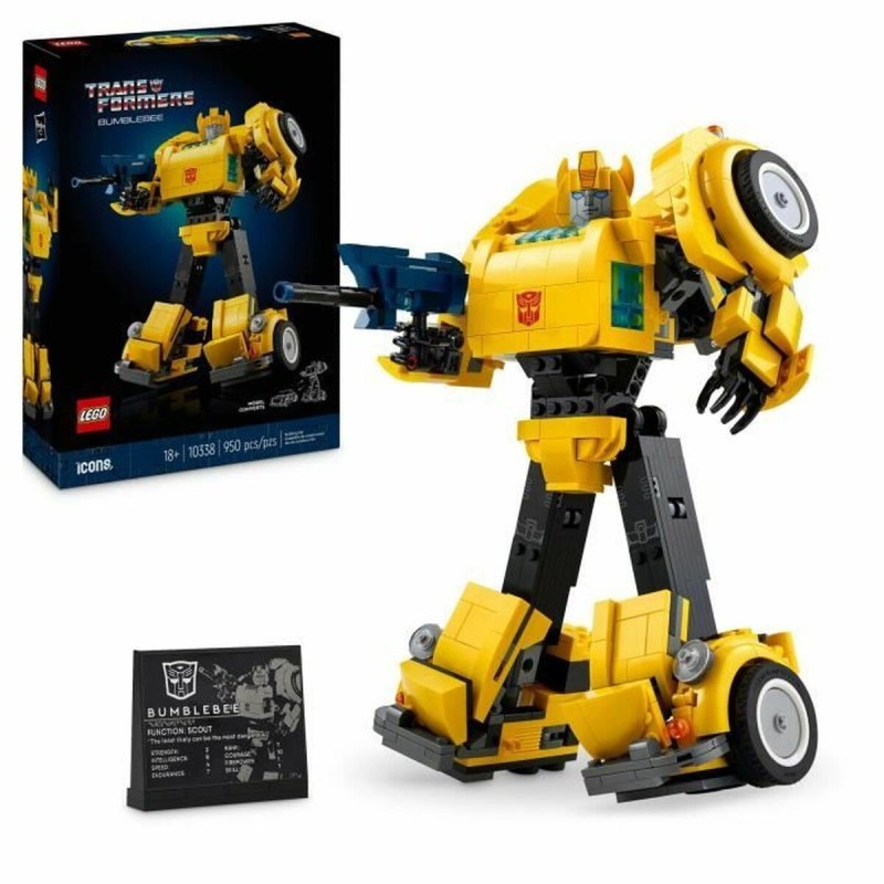 Set de construction Lego 10338 Transformers Bumblebee Multicouleur