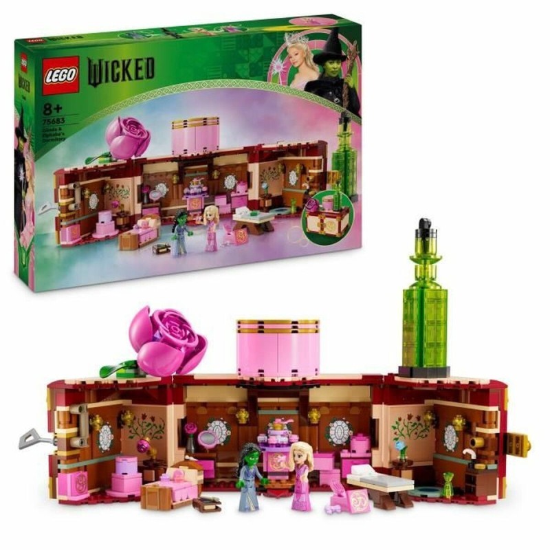 Set de construction Lego Wicked 75683 Glinda and Elphaba's Dorm 740 Pièces