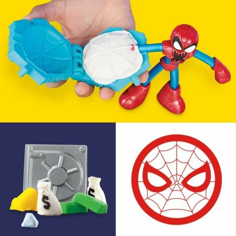 Pâte à modeler en argile Play-Doh Spider-Man Slash Attack Multicouleur