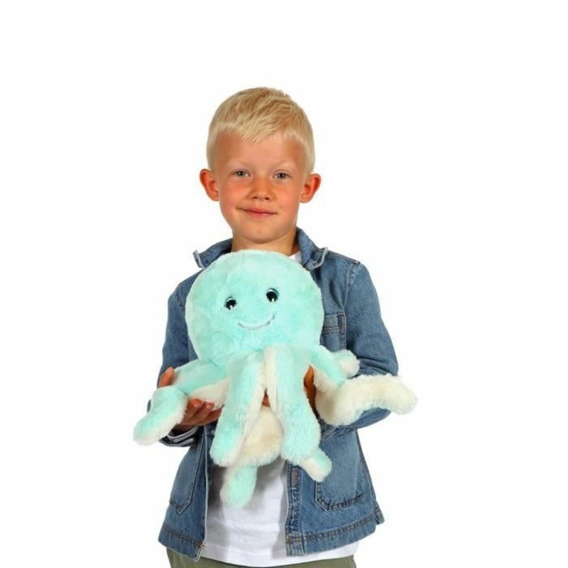 Jouet Peluche Gipsy Toys Octopus Plush Bleu