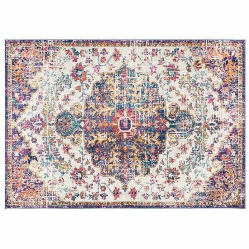 Tapis DKD Home Decor Coton Multicouleur Chenille (120 x 180 x 1 cm)