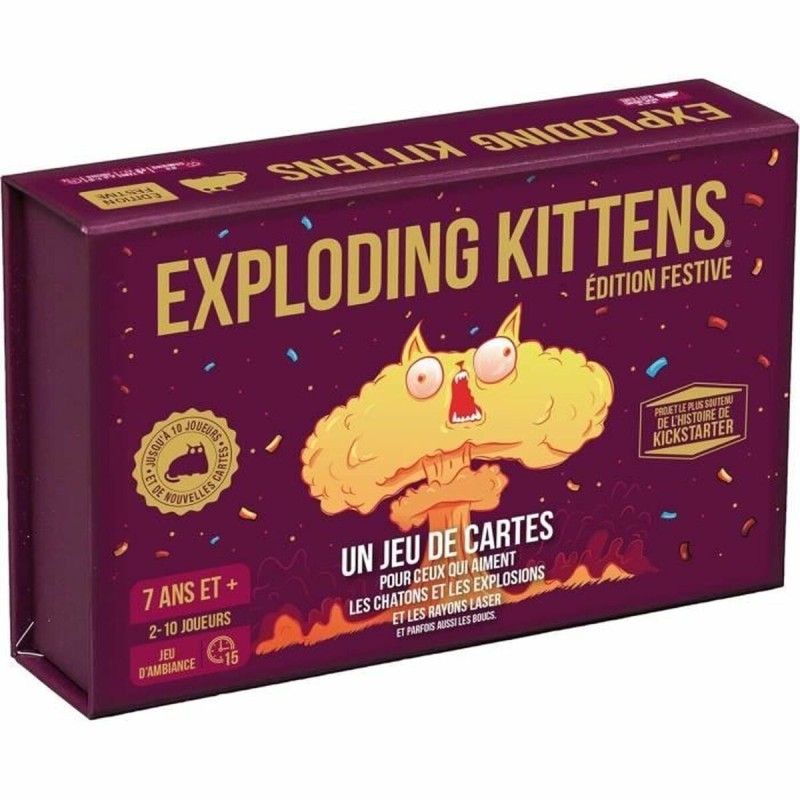 Jeu de société Asmodee Exploding Kittens: Festive Edition