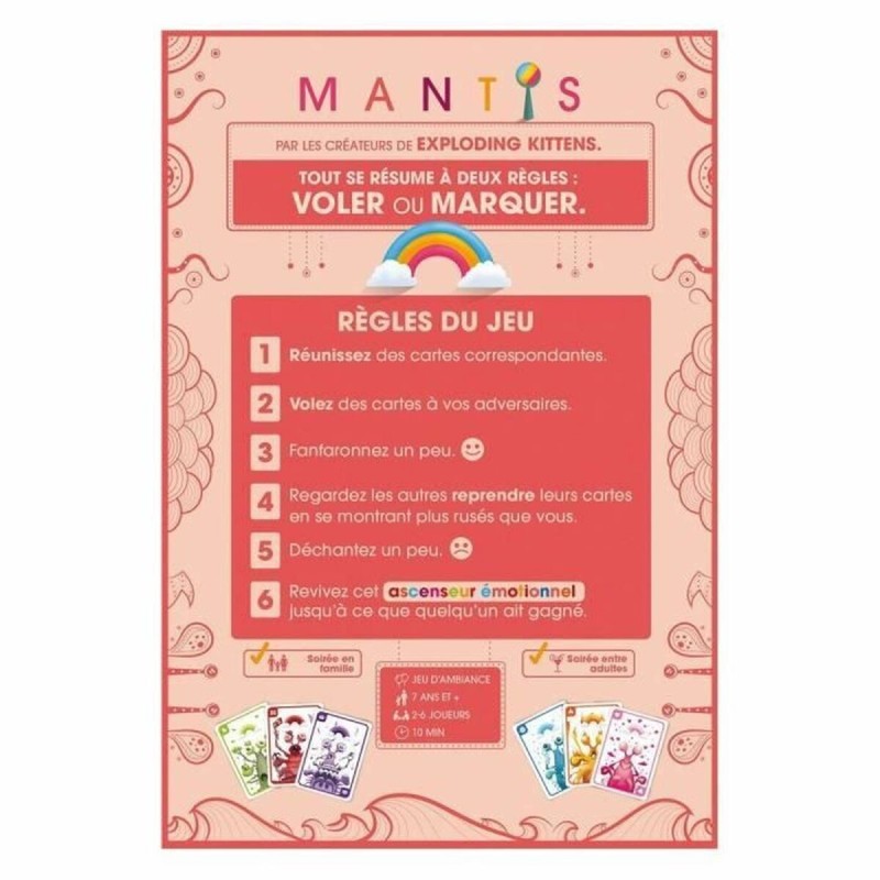 Jeu de société Asmodee Mantis