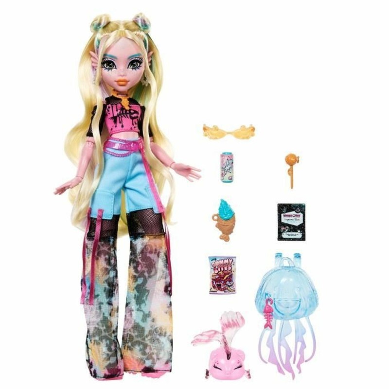 Poupon avec accessoires Monster High Lagoona Blue