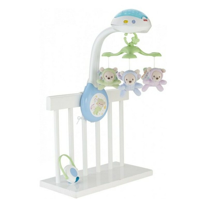 Projecteur mobile Fisher Price Blanc Multicouleur Plastique