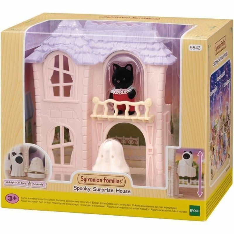 Playset Sylvanian Families The Haunted House For Children 1 Pièce