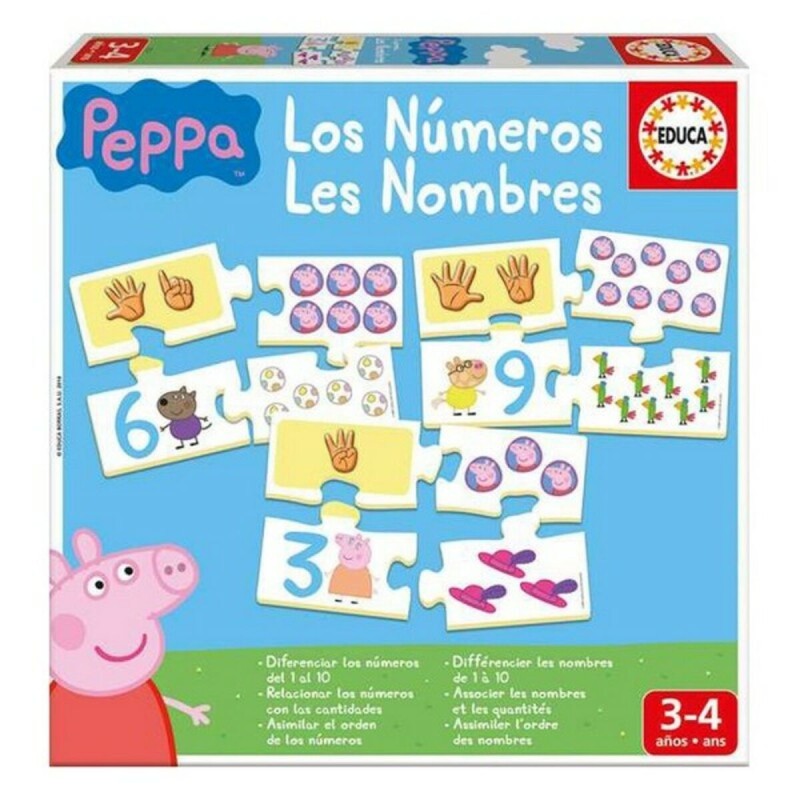 Jouet Educatif Educa PEPPA PIG (ES-FR)