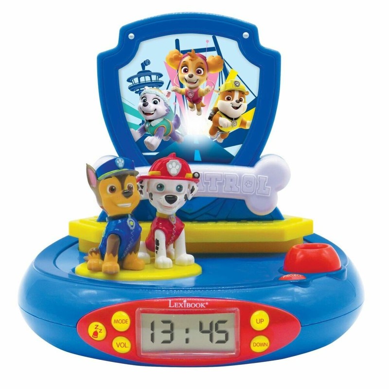 Réveil Lexibook The Paw Patrol Projecteur