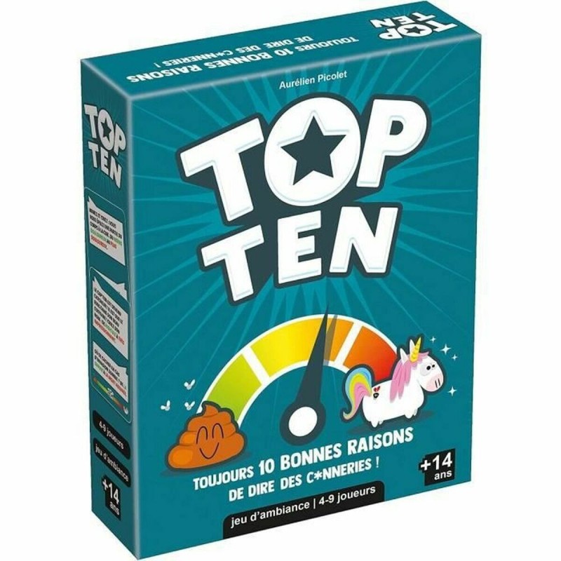 Jeu de société Asmodee Top ten