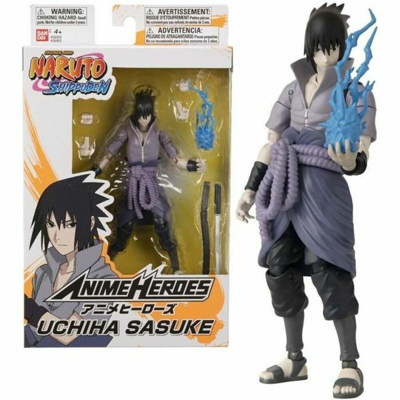 Figurine d’action Bandai Sasuke Uchiwa 17 cm