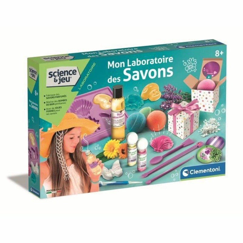 Ensemble pour activités manuelles Clementoni My Soap Lab  Set de fabrication de savon