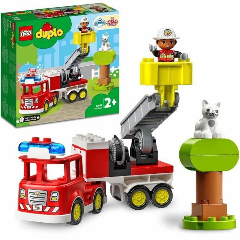 Playset Lego DUPLO Town 10969 Fire Truck 21 Pièces