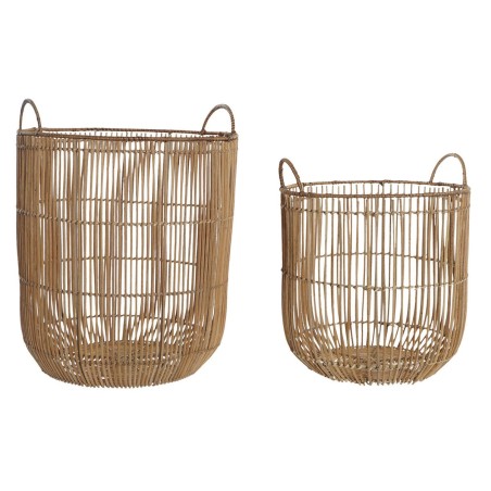 Set de basket DKD Home Decor Rotin (40 x 40 x 51