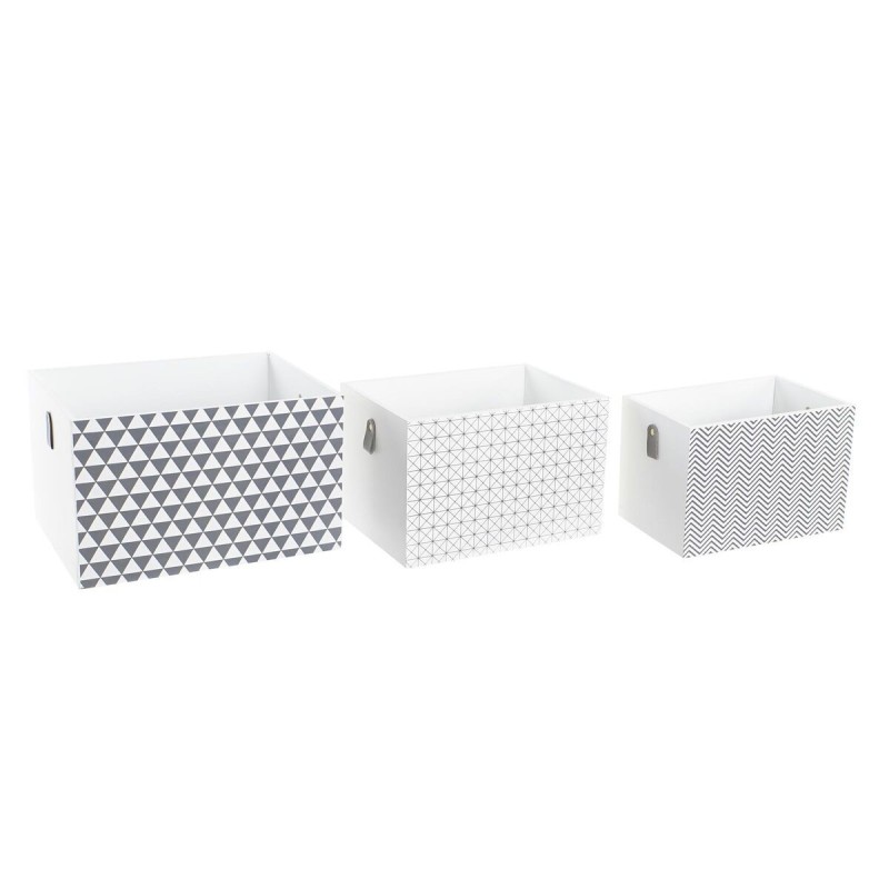 Set de boîtes décoratives DKD Home Decor (37 x 28 x 23 cm)