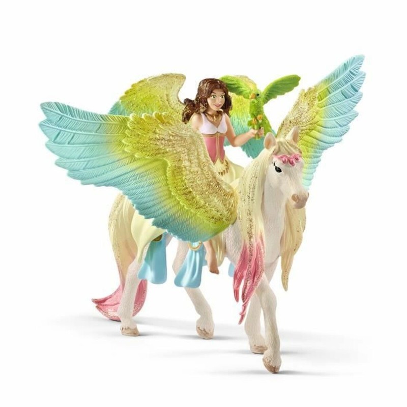 Figurine d’action Schleich Fairy Surah with glitter Pegasus