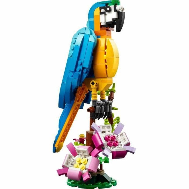 Set de construction Lego Creator 31136 Exotic parrot with frog and fish 3-en-1 253 Pièces