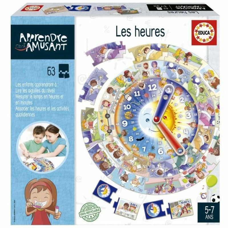 Jouet Educatif Educa Les heures (FR)