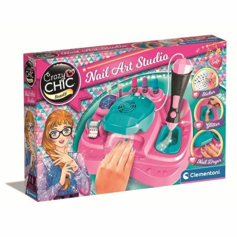 Jouet Educatif Clementoni Nail Art Studio Multicouleur (1 Pièce)