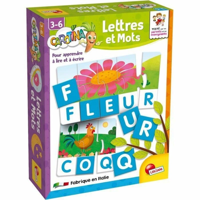 Jouet Educatif Lisciani Giochi Lettres et Mots