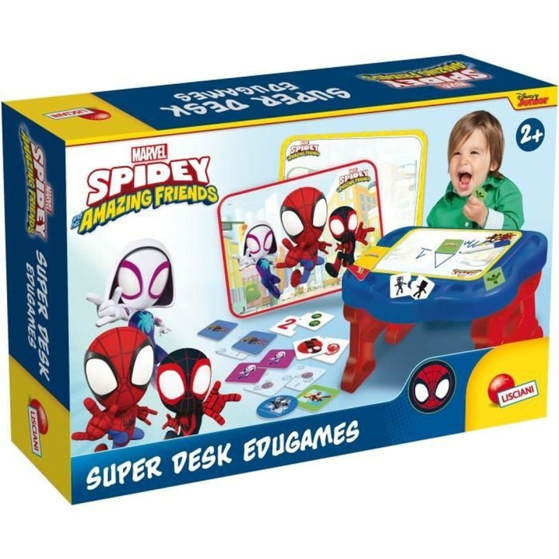 Jeu de société Lisciani Giochi Spidey Super desk (Inglés