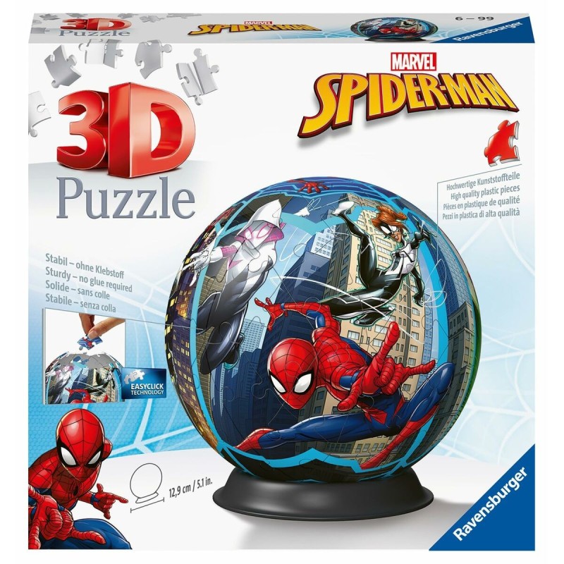 Puzzle 3D Spider-Man   Ballon 76 Pièces