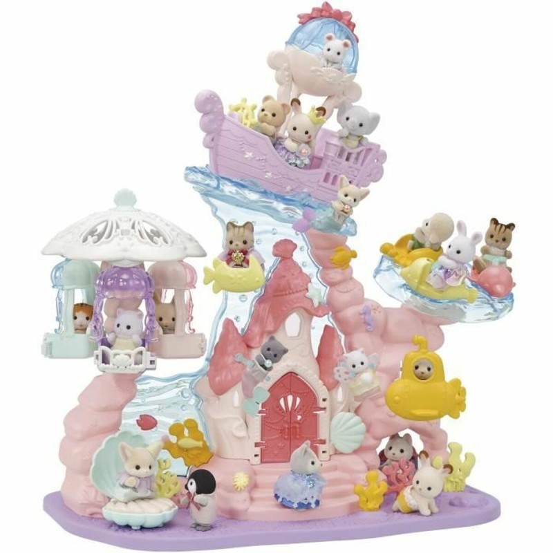 Ensemble de jouets Sylvanian Families Babie Mermaid Castle Plastique