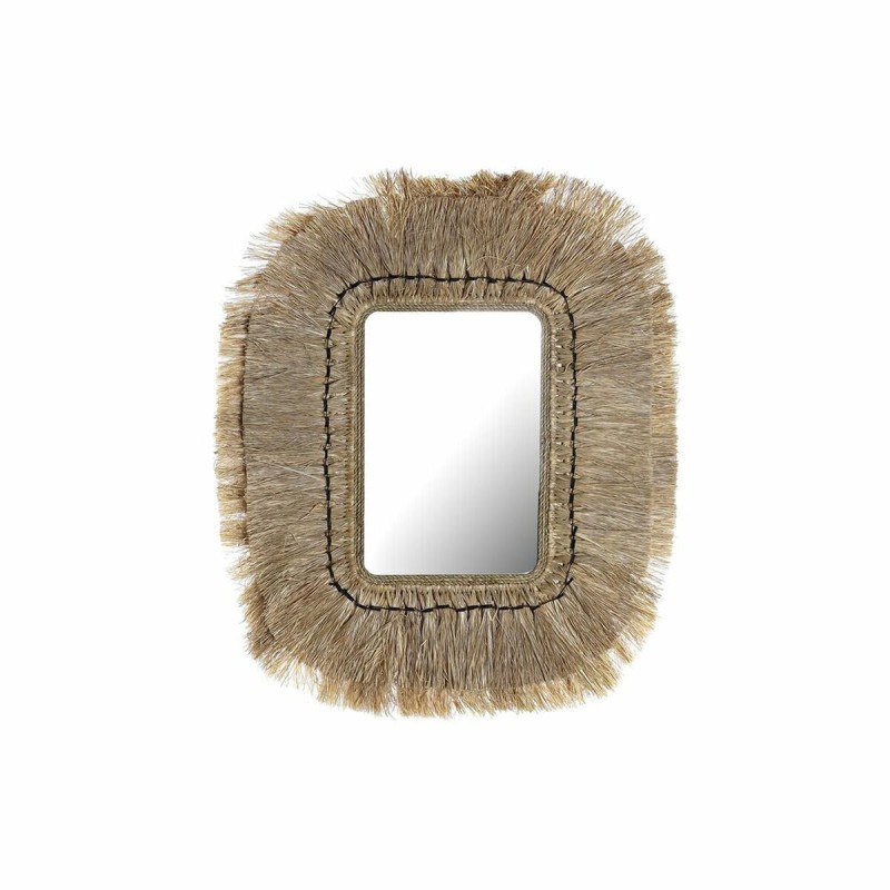 Miroir mural DKD Home Decor Naturel Bali 50 x 2 x 60 cm