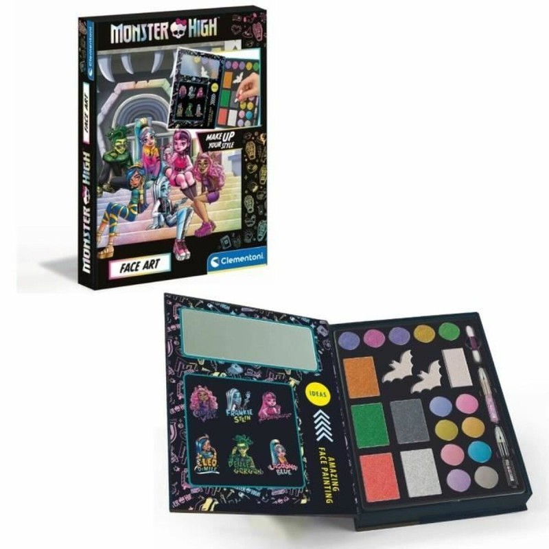 Kit de maquillage pour enfant Clementoni Monster High Fashion Designer Multicouleur