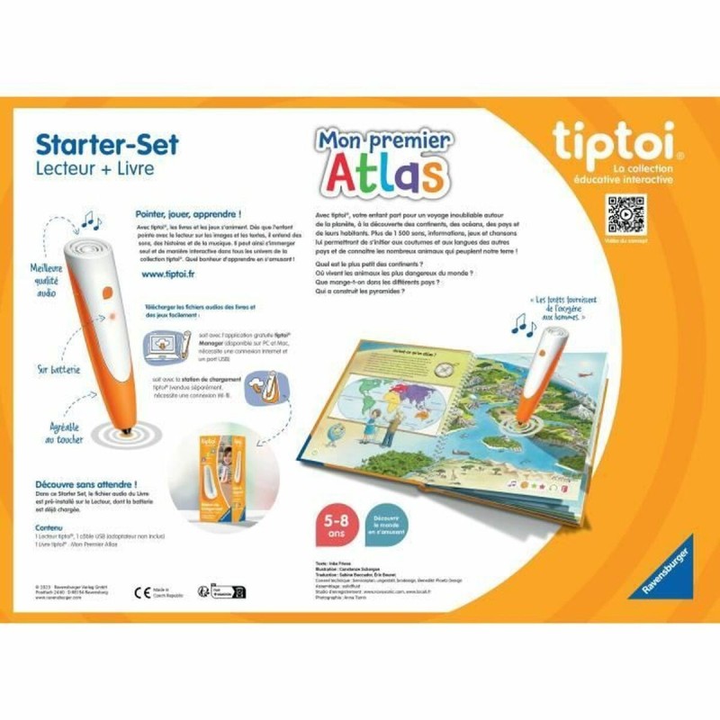 Jouet Educatif Ravensburger tiptoi® Starter Atlas 4005556001774 (FR)