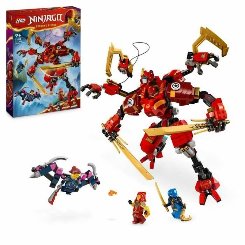 Set de construction Lego NINJAGO 71812 Kai's Ninja Climbing Robot Multicouleur