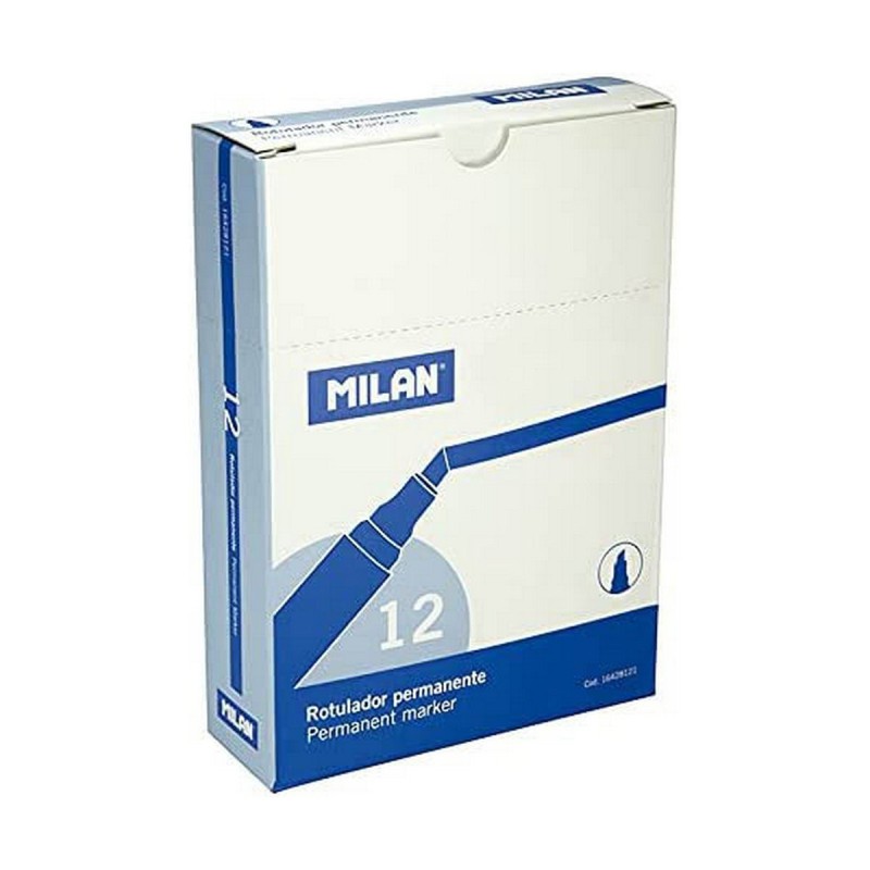 Marqueur permanent Milan Bleu PVC