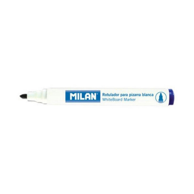 Feutres Milan Tableau blanc 12 Unités Rouge PVC