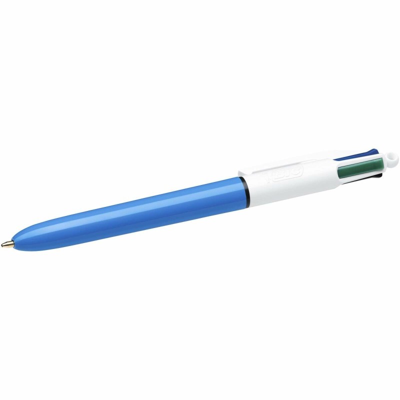 Crayon Bic Original Bleu Multicouleur 4 couleurs Rechargeable