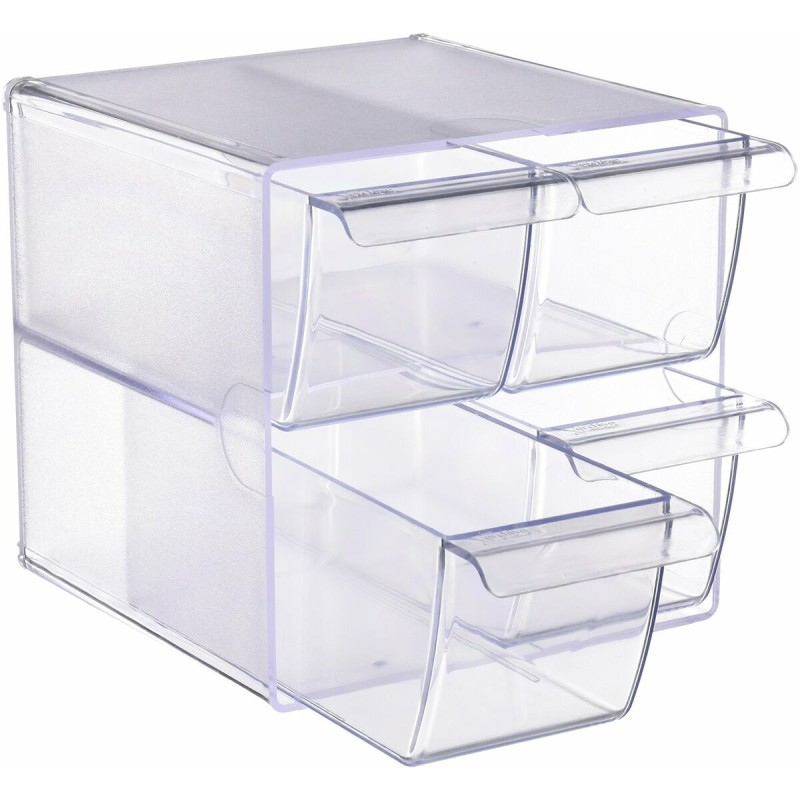 Organisateur polyvalent Archivo 2000 Transparent 19 x 15 x 15 cm