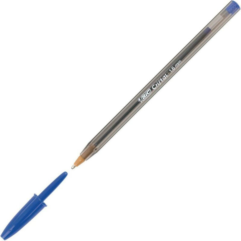 Crayon Bic Cristal Large Bleu 1