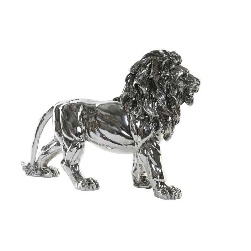 Figurine Décorative DKD Home Decor Argenté Lion Moderne 55